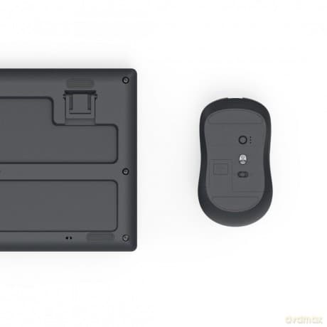 Zestaw klawiatura i mysz WKM-100 Czarny