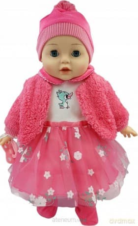 Lalka bobas mówi i śpiewa zamyka oczy 45cm