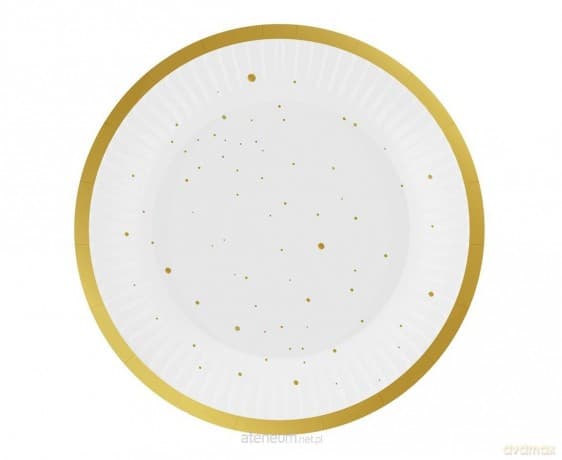 Talerzyki papierowe Celebrate 18cm 6szt