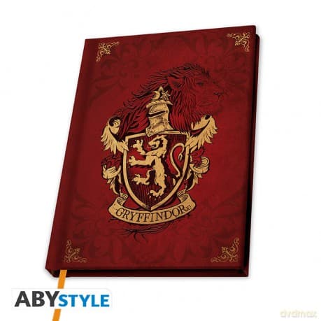 HARRY POTTER - A5 Notes Gryffindor