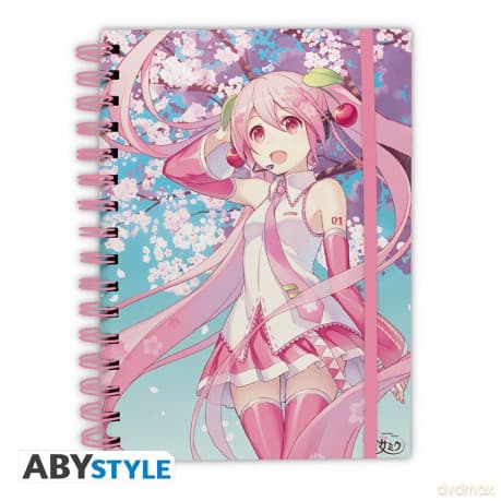HATSUNE MIKU - Notes A5 Spirale Cherry Blossom