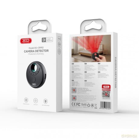 XO wykrywacz ukrytych kamer CRP02 czarny