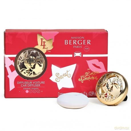 Gift set car diffuser gold + Lolita Lempicka Sweet refill