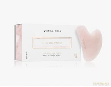 Gua Sha massage stone made of rose quartz (Gua Sha Stone)