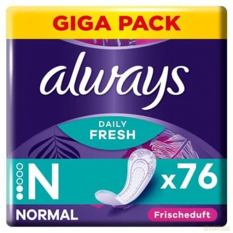 Panty liners Daily Fresh Normal Fresh Scent 76 pcs
