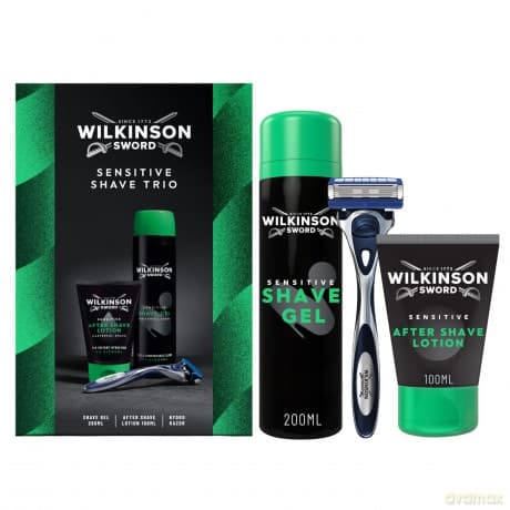 Sensitive Shave Trio shaving gift set