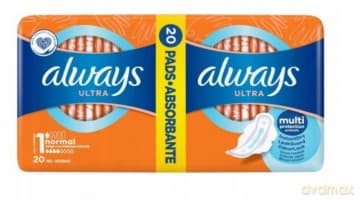 Ultra Day Normal Duo sanitary napkins 20 pcs