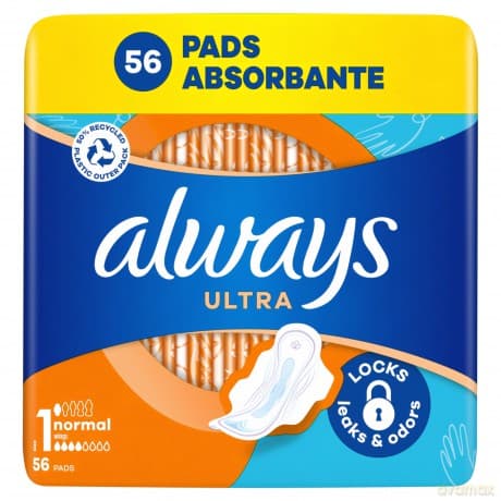 Ultra Normal sanitary napkins 56 pcs
