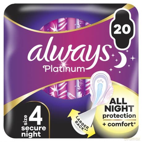 Ultra Platinum Secure Night sanitary pads 20 pcs