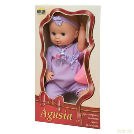 DROMADER Lalka Agusia pije i siusia