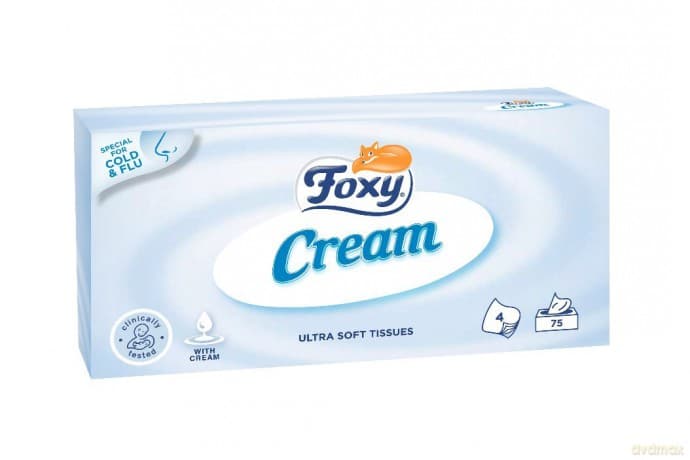 FOXY CHUSTECZKI HIG. KART A`76 CREAM 4-warst &