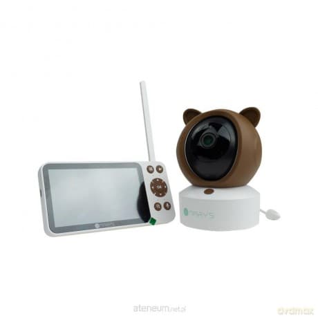 Niania kamera elektroniczna 2w1 Miś brązowy WiFi