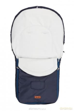 Śpiworek polar do wózka navy
