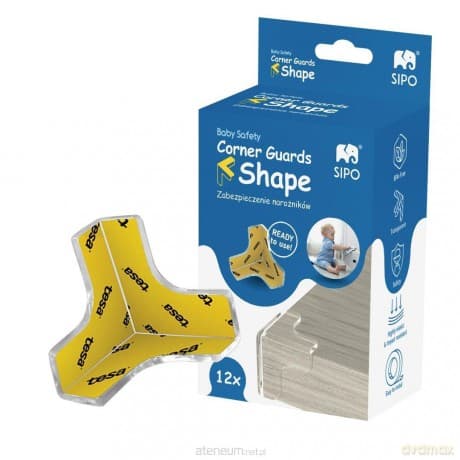 Zabezpieczenie mebli transparentne T 12szt