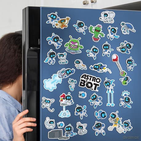 Astrobot Fridge Magnets
