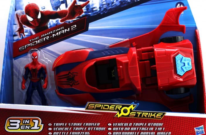 HASBRO Spiderman Pojazd Bojowy 3 w 1