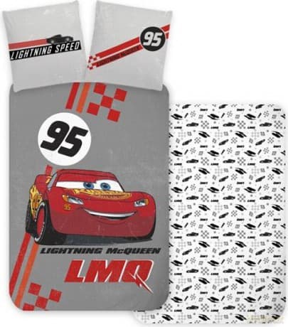 Bed Linen - Junior Size 100 x 140 cm - Cars (10009389