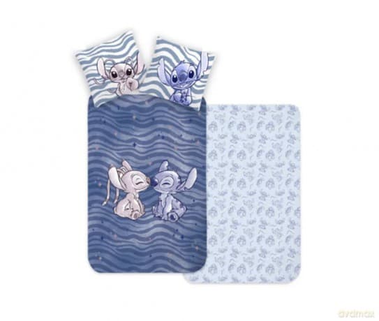 Bed Linen - Junior Size 100 x 140 cm - Stitch & Angel (1029378)
