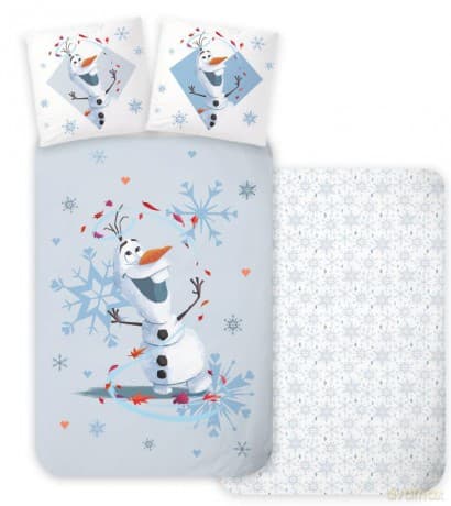 Bed Linen - Junior Size 100x140 cm - Frozen Olaf (1029497)