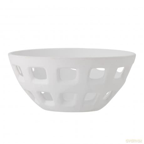 Bloomingville - Foligno Deco Bowl - White
