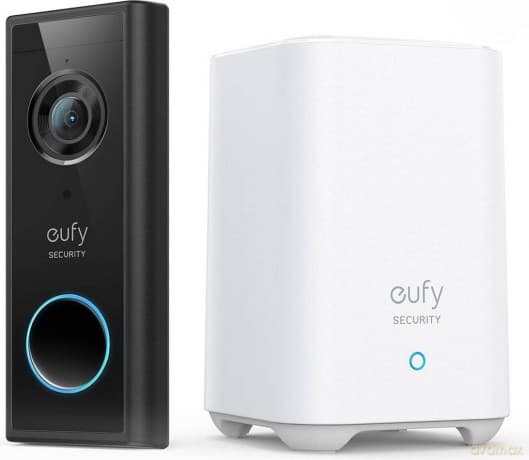 Eufy - Video Doorbell 2K (E82101W4) with HomeBase