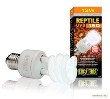 EXOTERRA - Reptile Uvb 150 Fluorescent lamp 13W E27 - (220.1880)