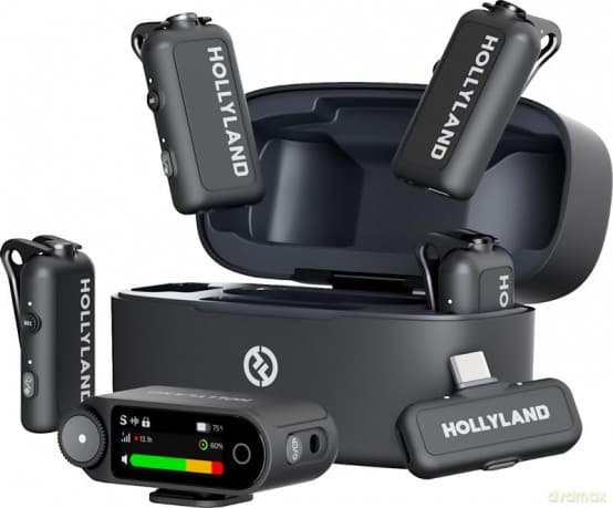 Hollyland - LARK MAX 2 Combo 4-Person Version with Camera RX + USB-C RX