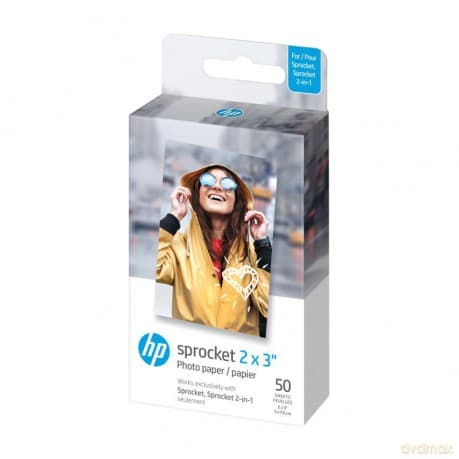 HP - Zink Paper Sprocket For Luna 2x3 - 50 Pack