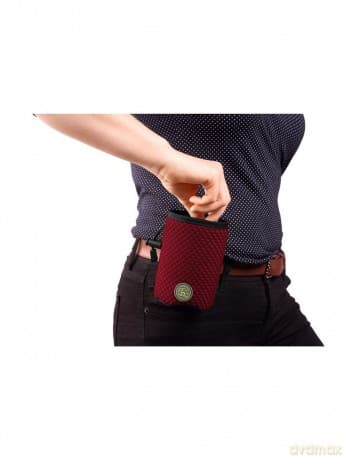 Hunter - HILO treatbag with belt clip - 14x 8cm - Red