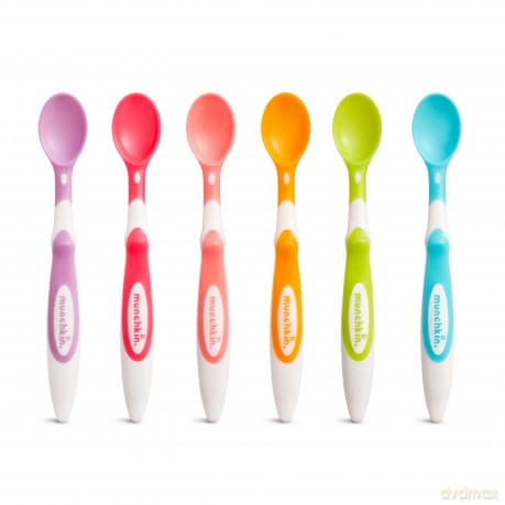 Munchkin - Soft Tip Infant Spoons - 6 psc. +4m