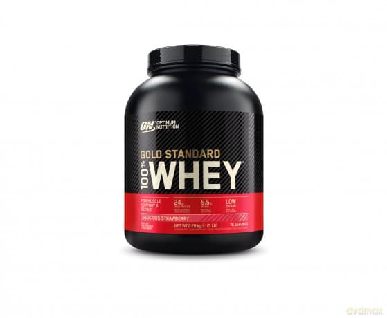 Optimum Nutrition - Gold Standard 100% Whey - Delicious Strawberry