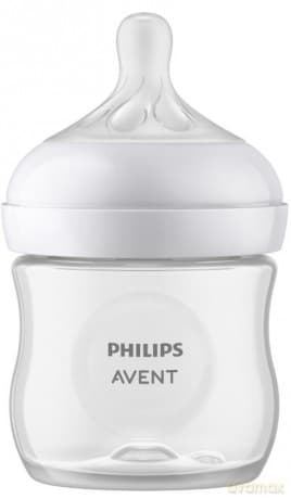 Philips Avent - Baby Bottle, 1 Bottle, 4oz/125ml, Slow Flow Nipple, 0-3m