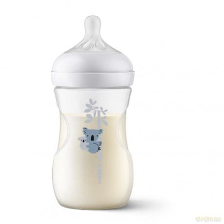 Philips Avent - Baby Bottle, 1 Bottle, 9oz/260ml, medium Flow Nipple, 3-6m