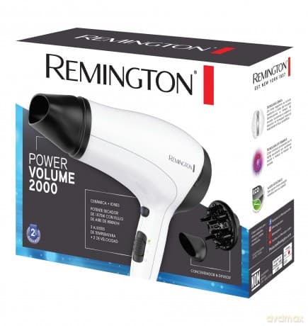 Remington - Power Volume 2000 D3015 Hair Dryer