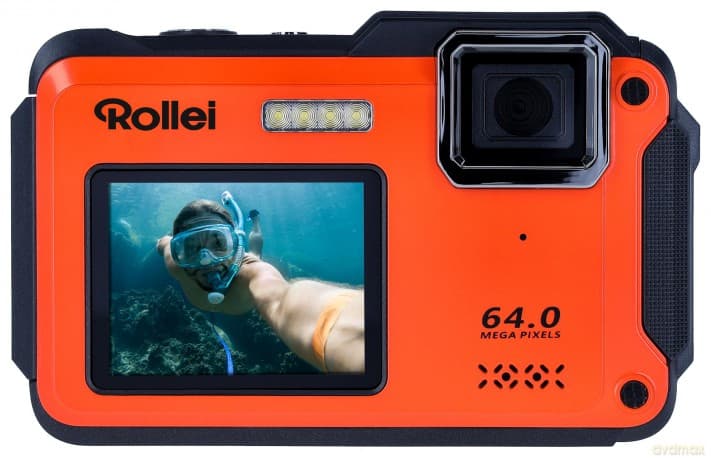 Rollei - Sportsline 64 camera selfie orange