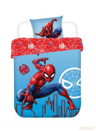 Spiderman bedlinen size 140x200