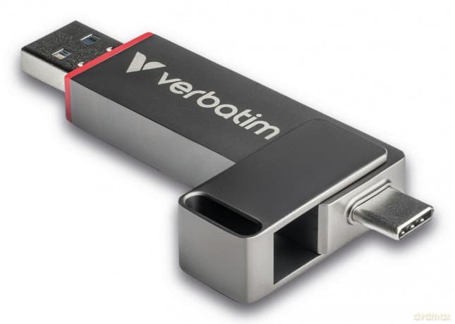 Verbatim - Dual QuickStick 256GB USB drive, USB-A/USB-C, USB 3.2 Gen