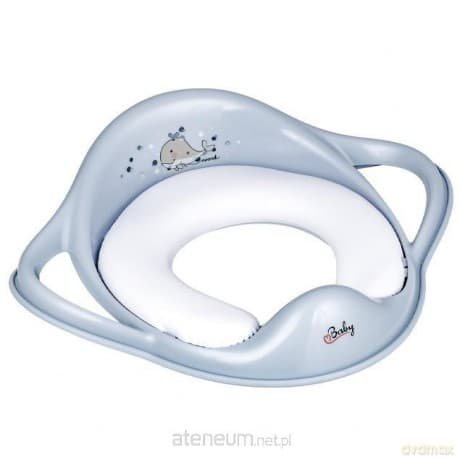 Nakładka miękka na sedes Wieloryb Minimal błękit