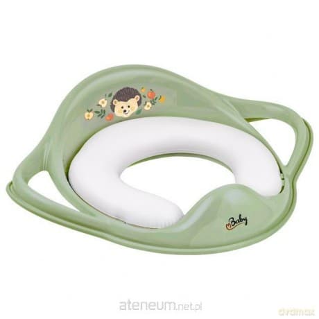 Nakładka na sedes miękka Jeżyk zielona