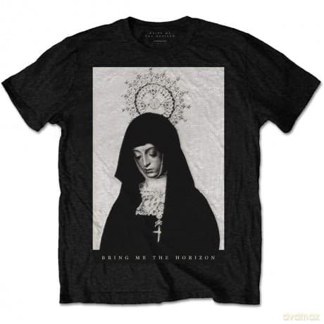 Bring Me The Horizon: Men's Tee: Nun (Small)