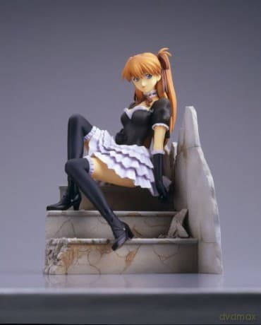 Evangelion Soryu Asuka Langley Gothic Lolita Ver. 1/7 PVC Figurka