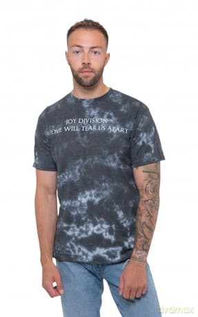 Joy Division: Unisex T-Shirt: Tear Us Apart Text (Black) (Wash Collection) (X-Large)
