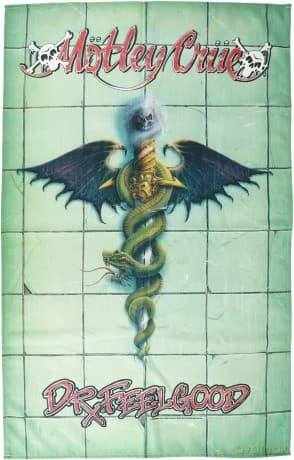 Motley Crue: Textile Poster: Doctor Feelgood