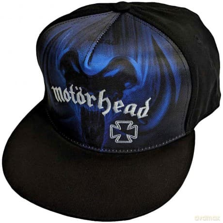 Motorhead: Unisex Snapback Cap: Rock 'N' Roll Blue Mono (Black)