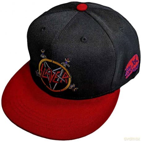 Slayer: Unisex Snapback Cap: Hell Awaits (Red & Black)