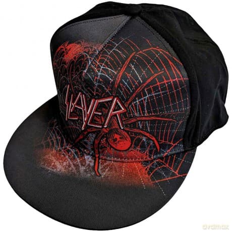 Slayer: Unisex Snapback Cap: Spiderweb (Black)