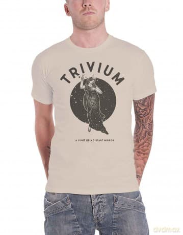 Trivium: Unisex T-Shirt: Moon Goddess (Natural) (Large)