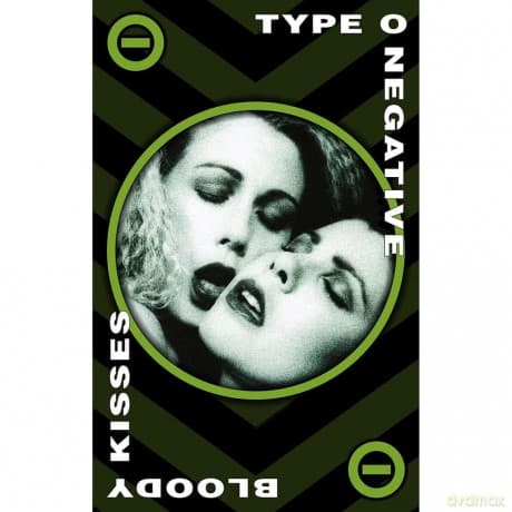 Type O Negative: Textile Poster: Bloody Kisses