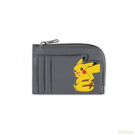 Pokémon Card Wallet Pikachu Gray