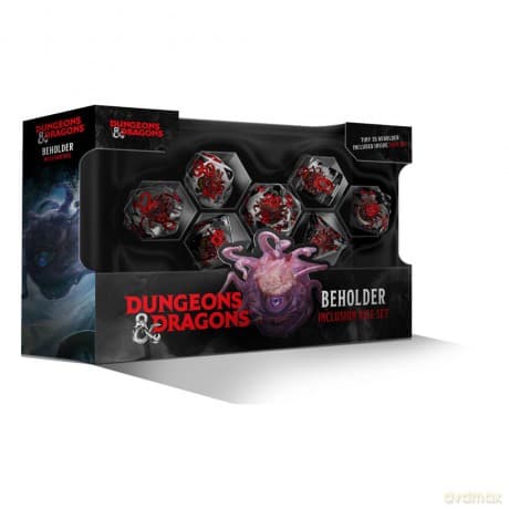 Dungeons & Dragons Dice Set Resin Beholder Set